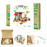 Simon's Coffee Shop DIY Miniature Dollhouse Kit