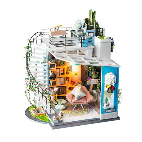 Dora's Loft DIY Miniature Dollhouse Kit