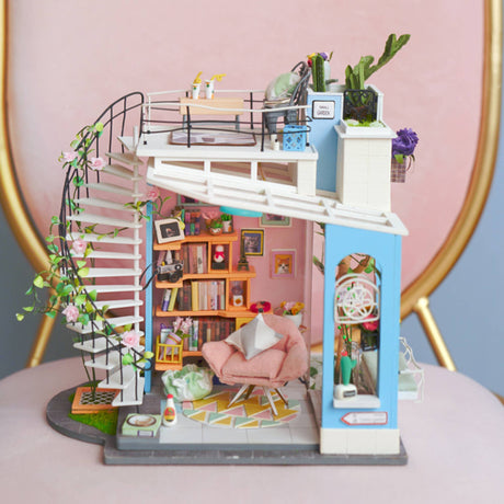 Dora's Loft DIY Miniature Dollhouse Kit