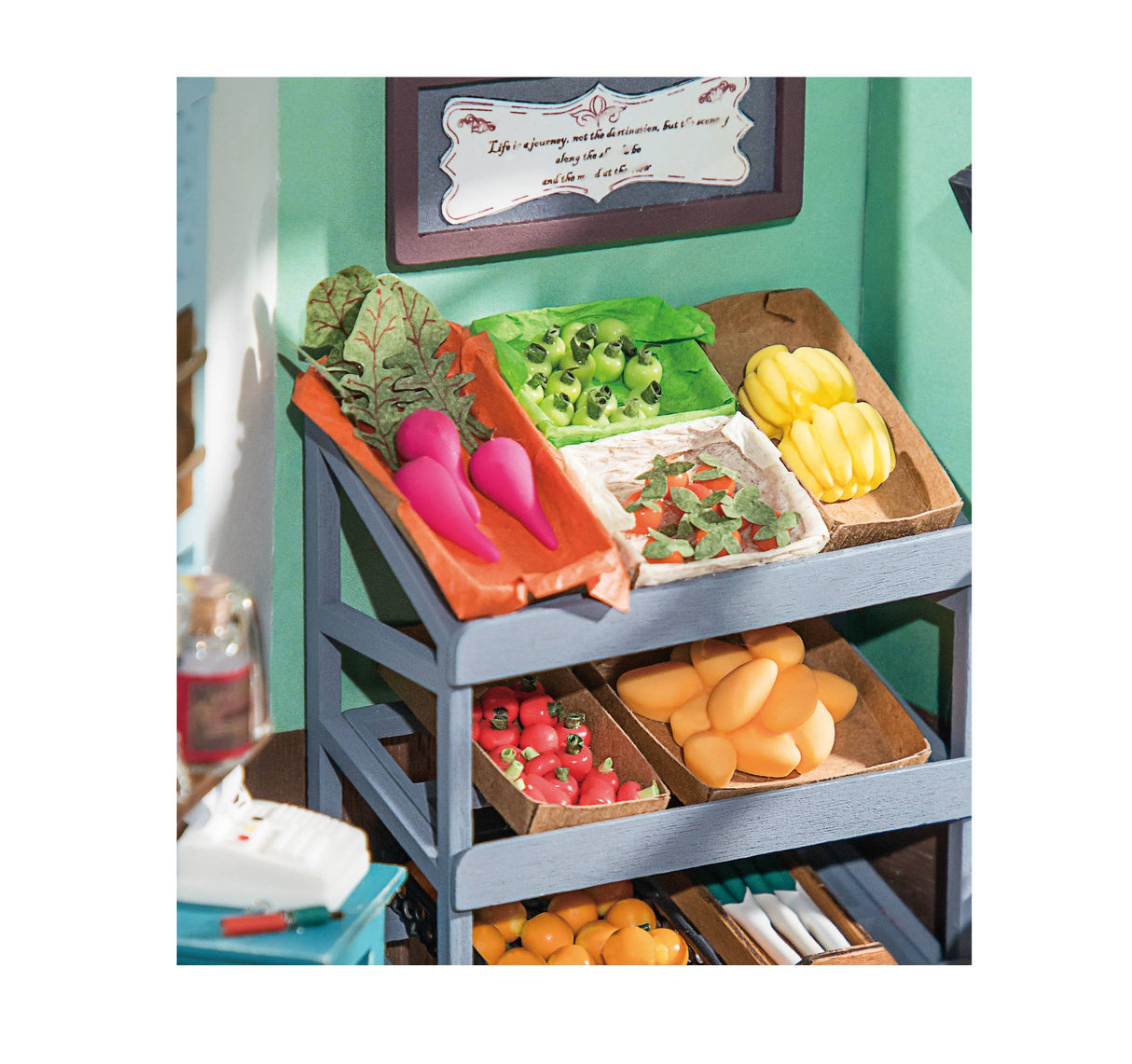 Fruit Shop DIY Miniature Dollhouse Kit