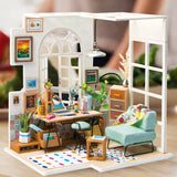 Soho Time DIY Miniature Dollhouse Kit