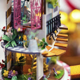 Bloomy House DIY Miniature Dollhouse Kit