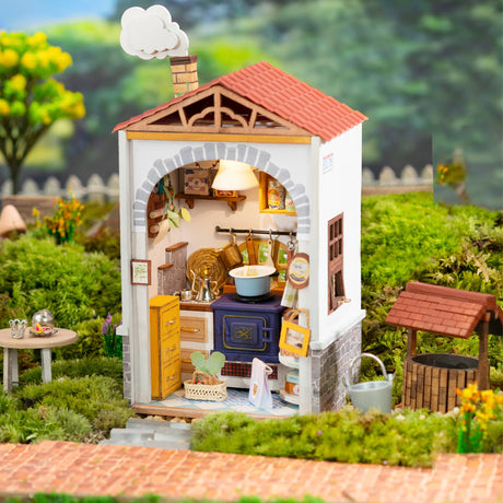 DIY Miniature House Kit Flavor Kitchen