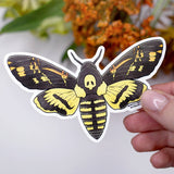 Death's-head Hawkmoth Vinyl Sticker