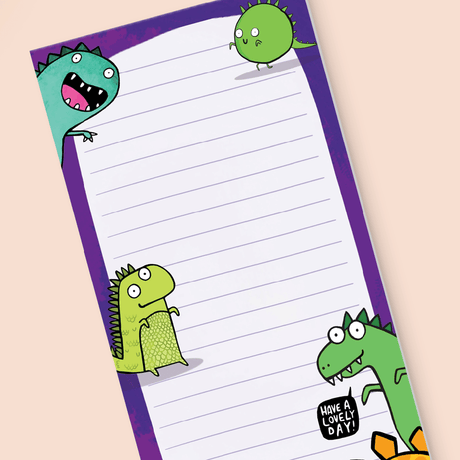 Dino Magnetic DL Notepad