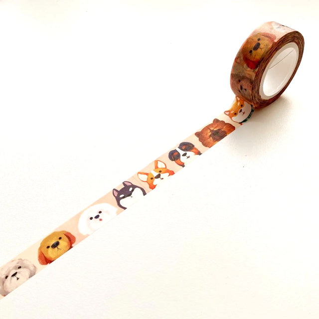 Dog Faces Washi Tape