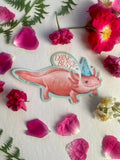 Doing My Best Axolotl Sticker