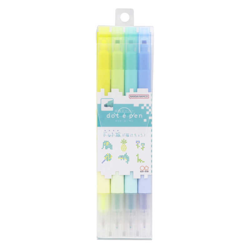 Dot E Pen Set B 4/Pack