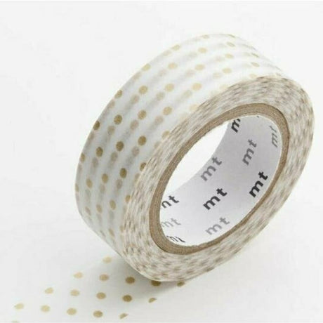 Dot S Gold MT Washi Tape