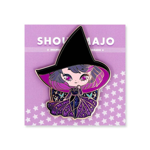 Glowy Witch Enamel Pin