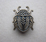 Beetle Enamel Pin Badge