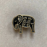 Pin esmaltado con forma de elefante