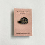 Hedgehog Enamel Pin Badge