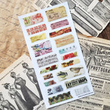 Ephemera Strips Sticker Sheet