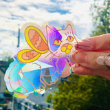 Fairy Cat Rainbow Maker Suncatcher