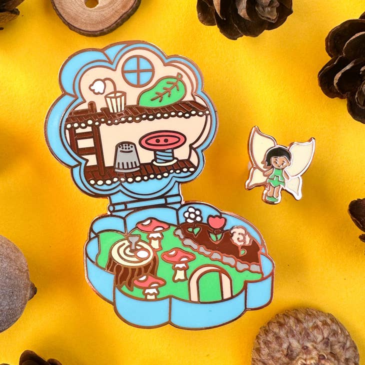 Fairy Pocket Enamel Pin Set