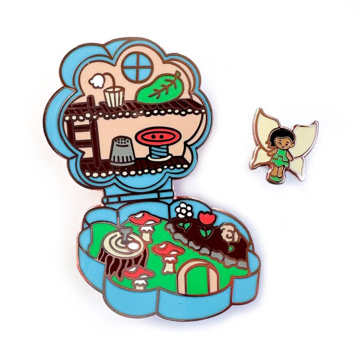 Fairy Pocket Enamel Pin Set