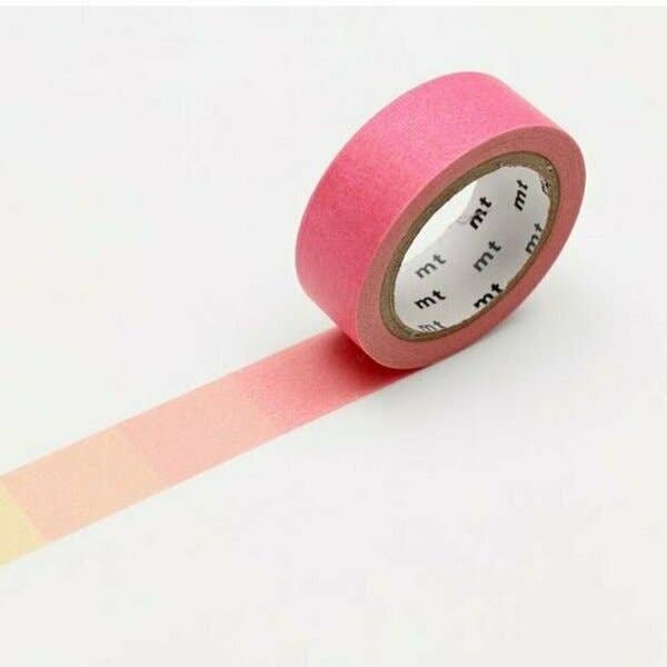 Fluo Gradation Pink/Green MT Washi Tape