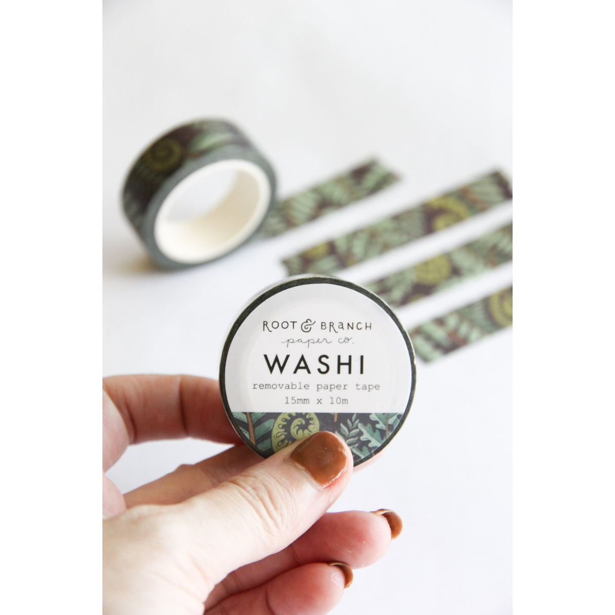 Forest Fern Washi Tape