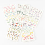 Hobonichi Frame Stickers