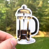 French Press Sticker