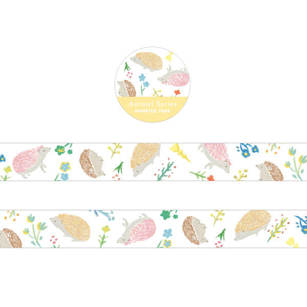 Hedgehog Washi Tape Animal Series