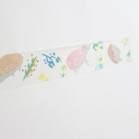 Hedgehog Washi Tape Animal Series