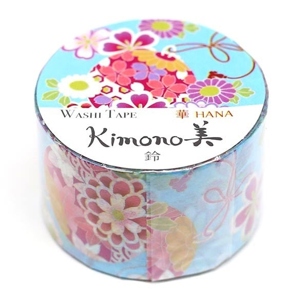 Bell Floral Kimono Japanese Washi Tape