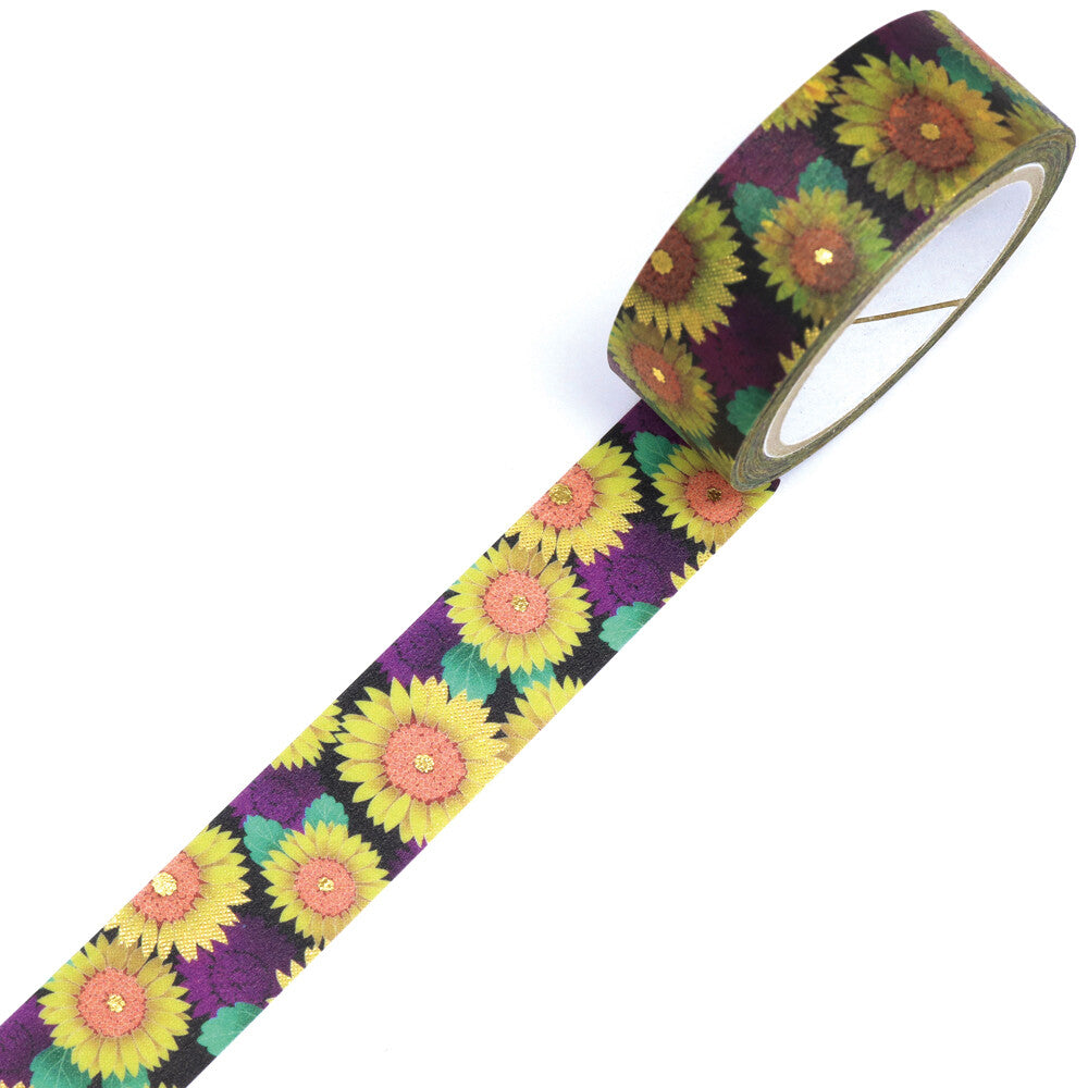 Sunflower Kimono Washi Tape