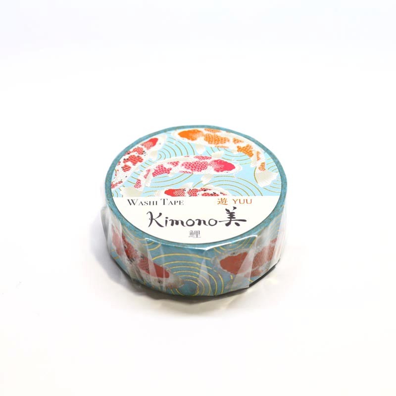 Koi Fish Kimono Japanese Washi Tape.