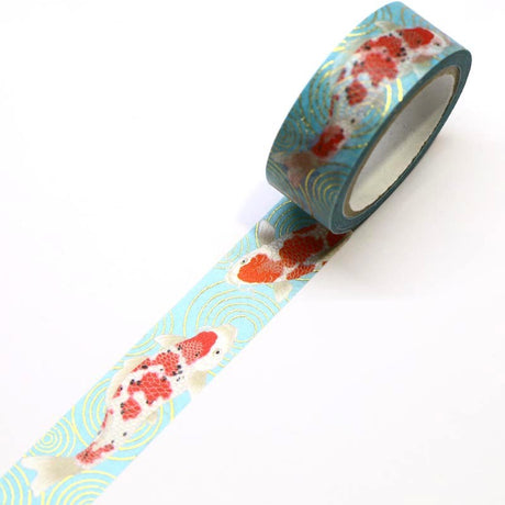 Koi Fish Kimono Japanese Washi Tape.