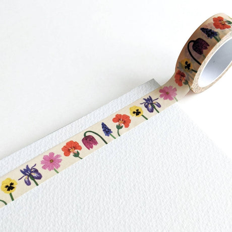 Garden Flowers Washi Tape