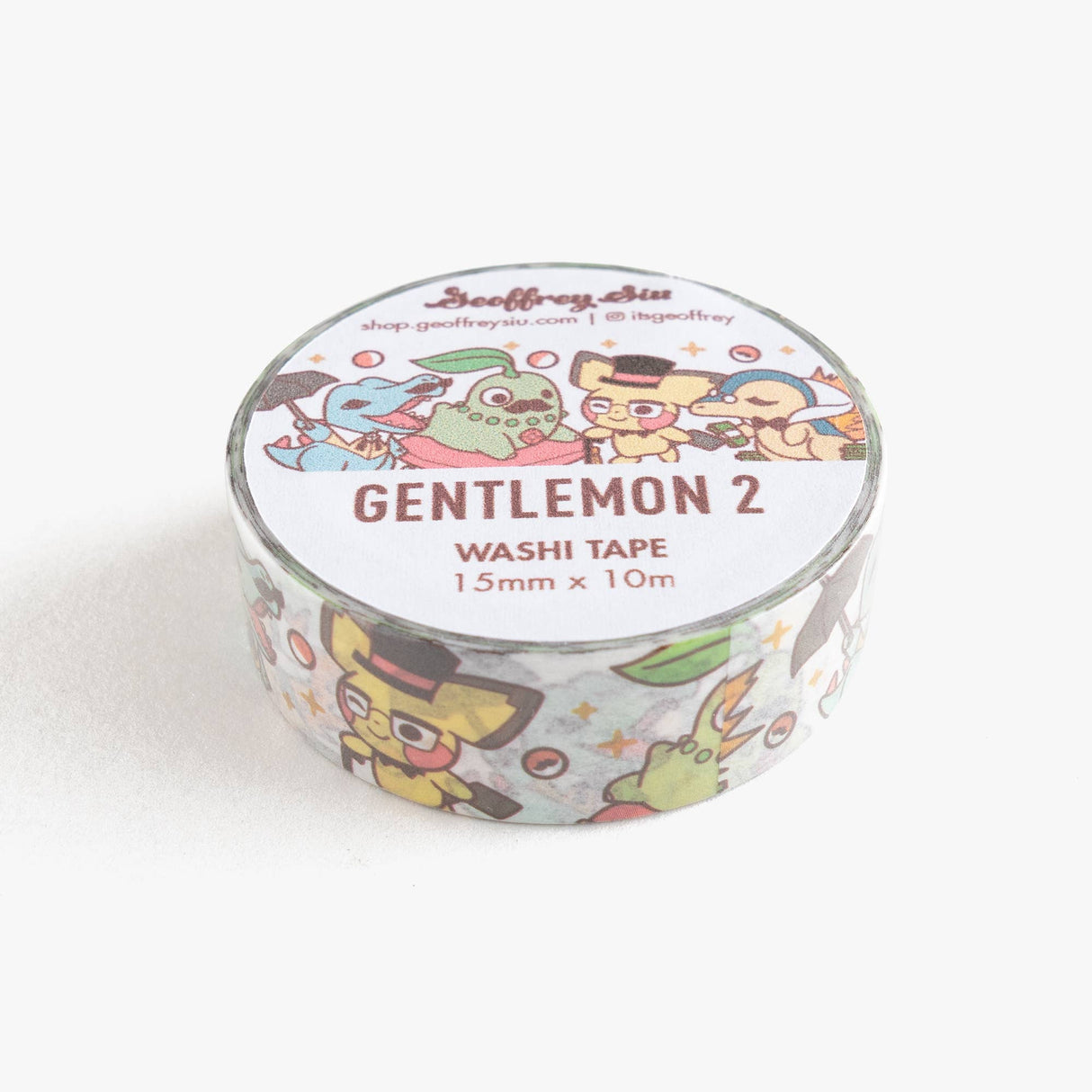 Gentlemon 2 Washi Tape