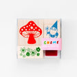 Gnome and Mushroom Stamp Kit