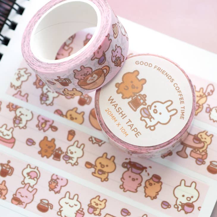 Good Friends Coffee Time Washi Tape