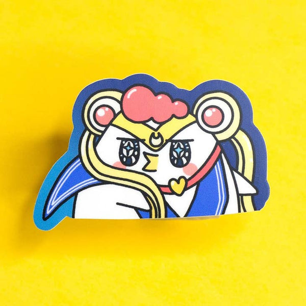 Grumpy Chicken Cosplay Sticker