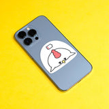 Grumpy Chicken Low Battery Sticker