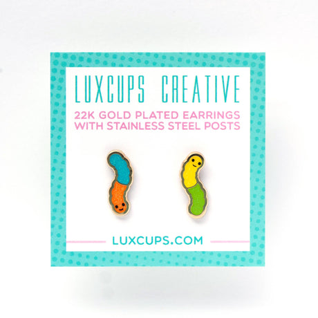 Gummy Worm Earrings