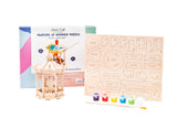 Carousel 3D Wooden Puzzle with Paint Kit