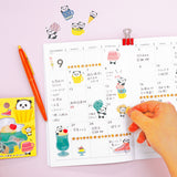 Panda Cafe Mini Letter Set - Writing Papers & Envelopes