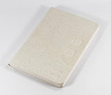 Hand-pressed Paper Natural Canvas Journal