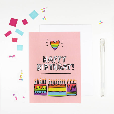 Happy Birthgay Card