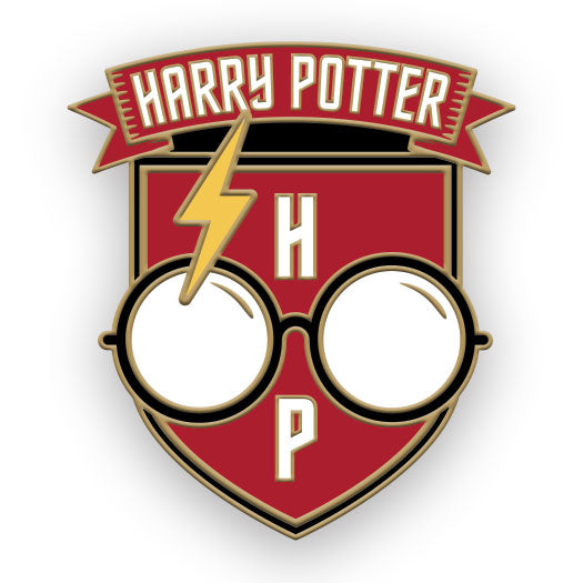 Harry Potter Glasses & Lightning Enamel Pin