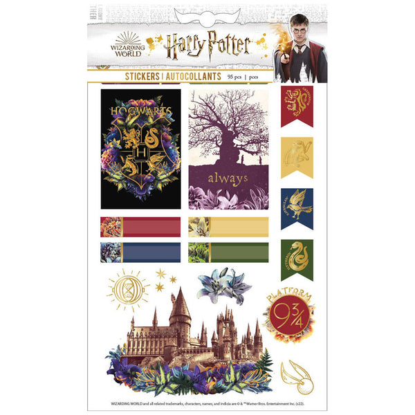Harry Potter Wands Enamel Sticker