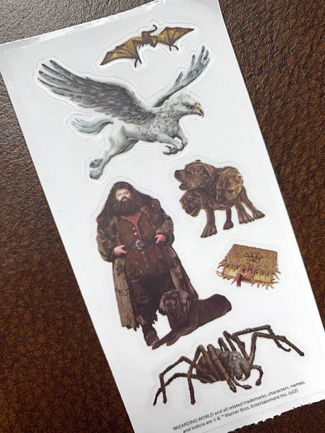 Pegatinas de Harry Potter de las criaturas de Hagrid