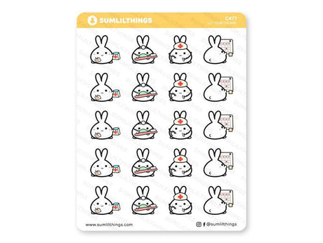 Healthcare Planner Sticker Sheet