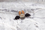 Heart Nosed Bat Enamel Pin