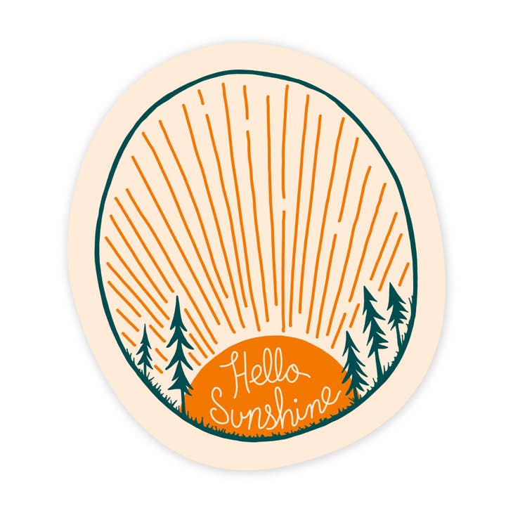 Hello Sunshine Sticker