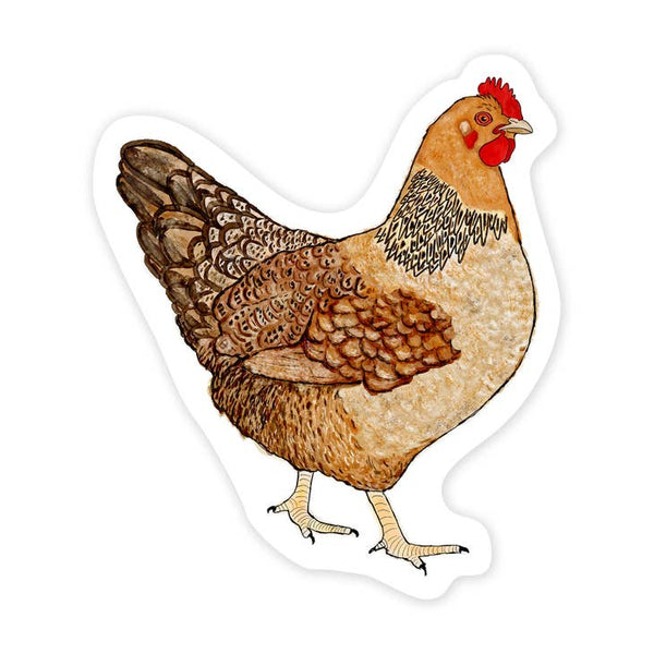 Hen Sticker