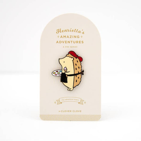 Henrietta Artist Pin